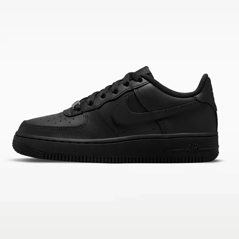 Nike Air Force 1 LE Triple Black Low Top Sneakers DH2920-001 Womens 7.5 / 6Y